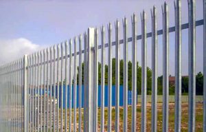 Palisade fencing and gates